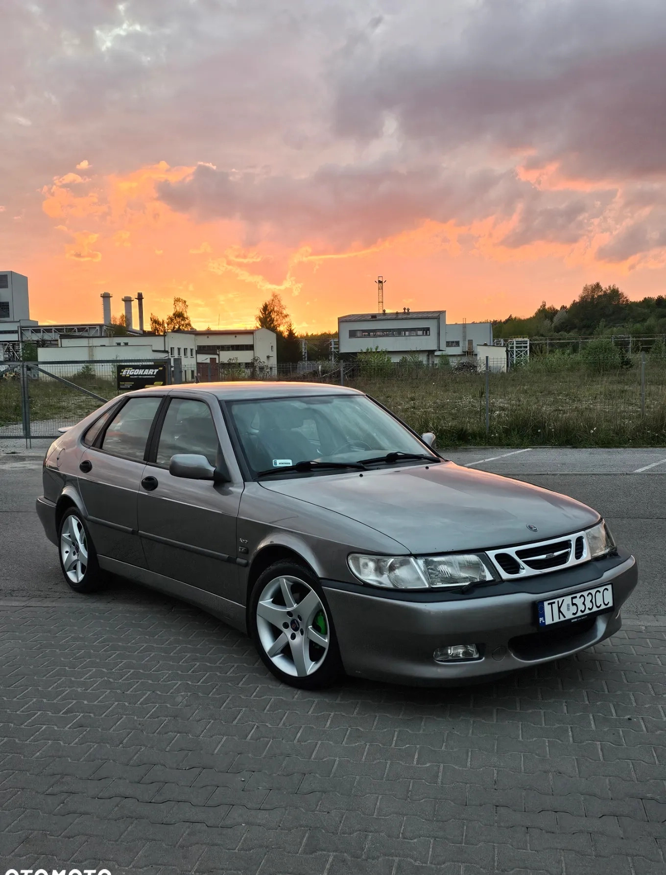 Saab 9-3X cena 22900 przebieg: 224200, rok produkcji 2002 z Kielce małe 232